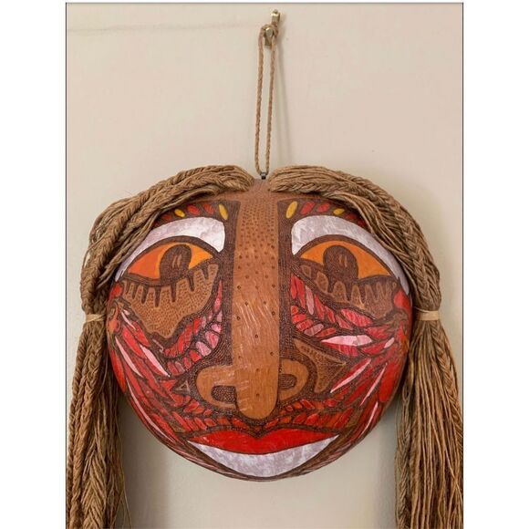 Indonesian Wood Mask - Picture 3 of 4